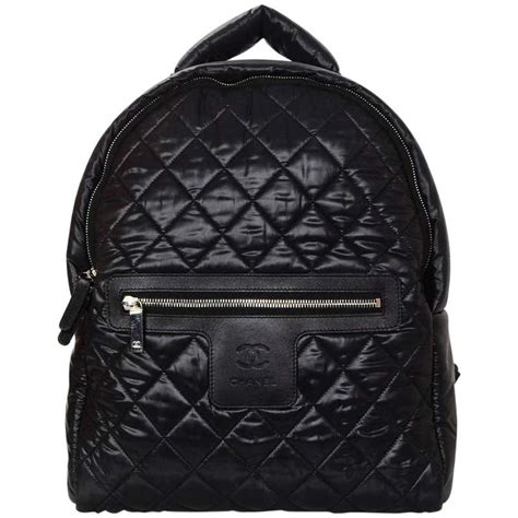 chanel 2016 black nylon coco cocoon backpack bag|chanel coco cocoon backpack.